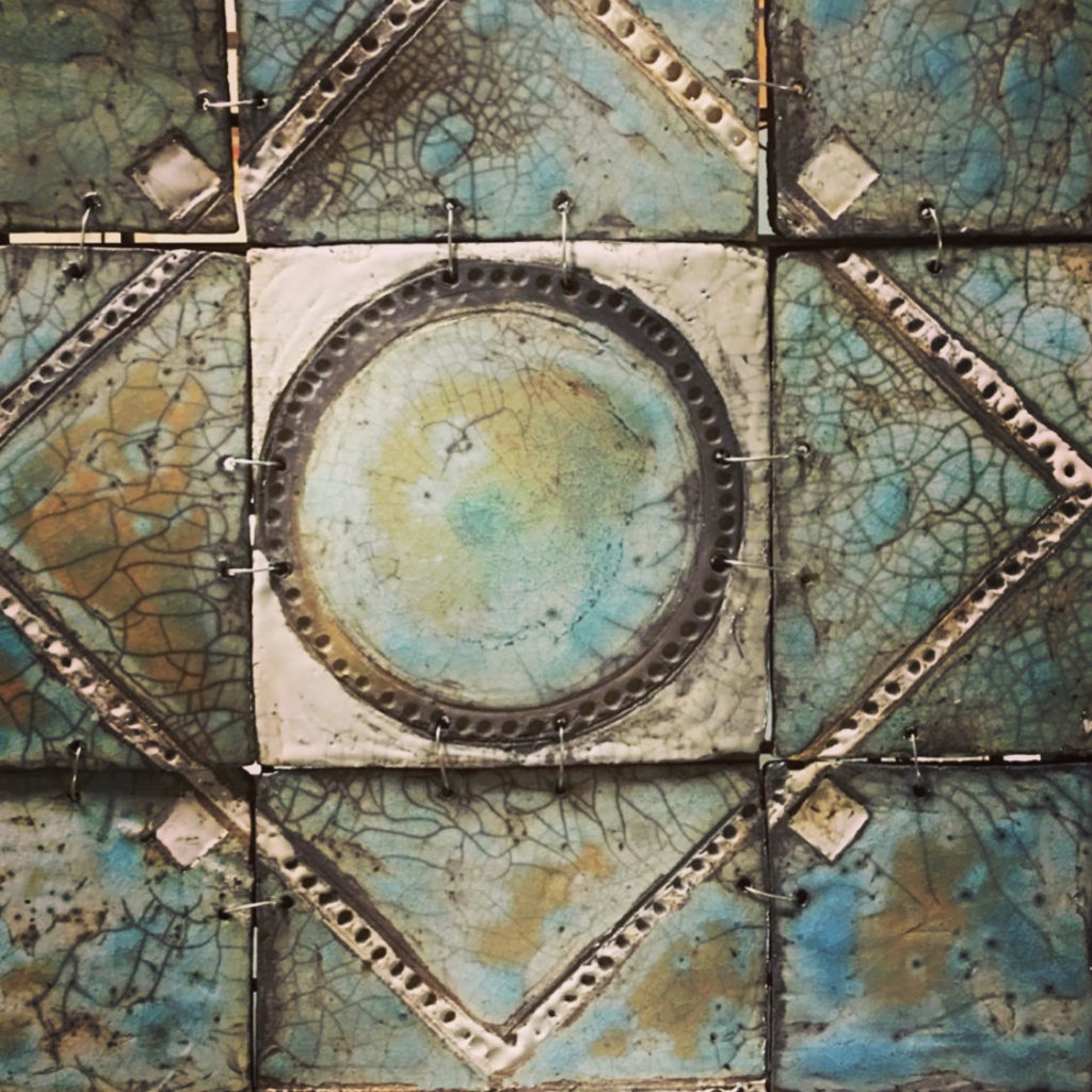 mosaique en raku